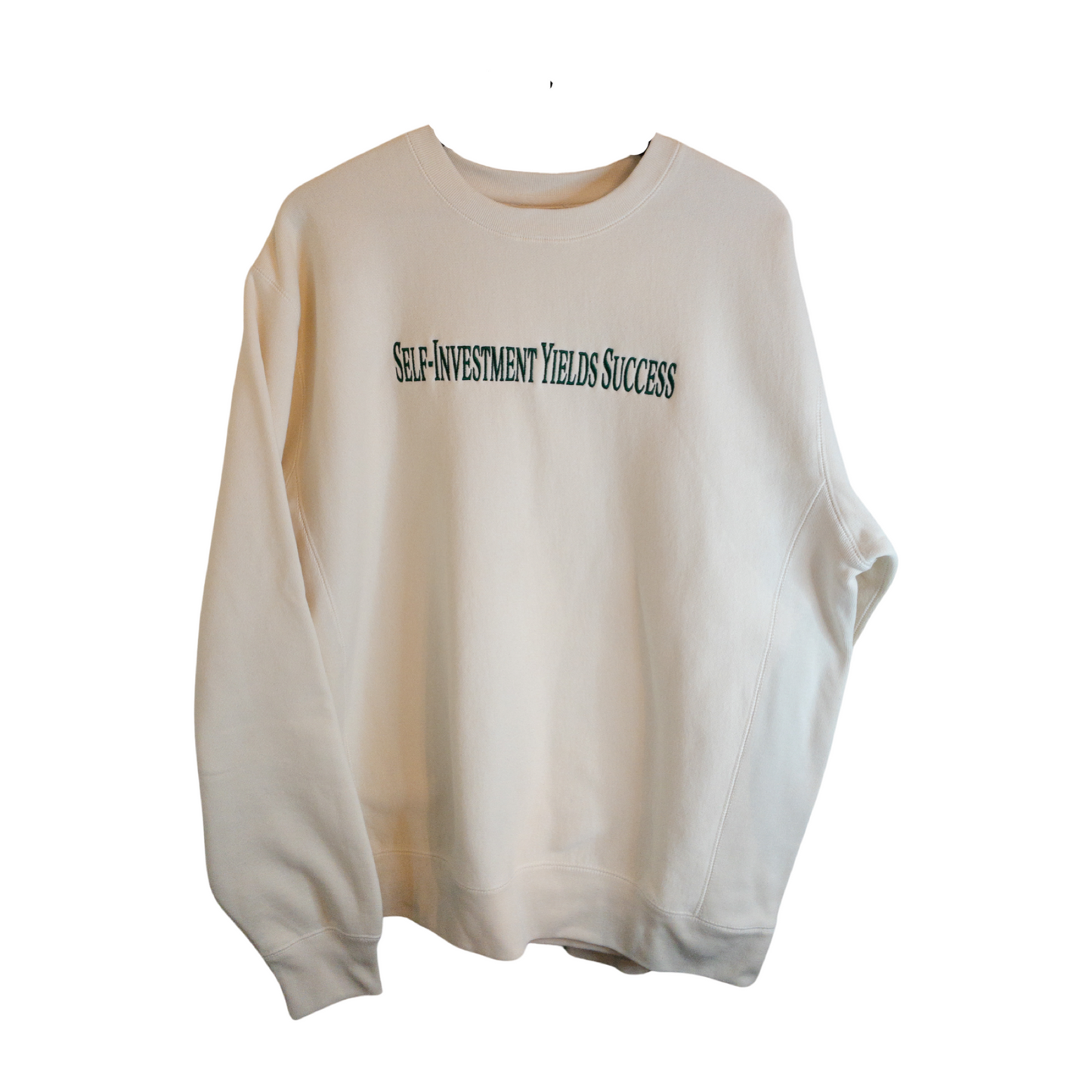 Self-Investment Yields Success Premium Crewneck
